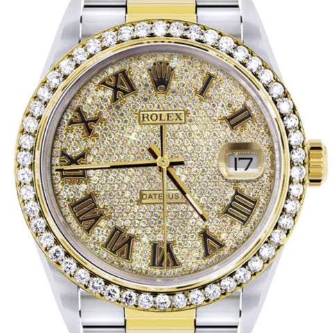Automatic Roman Numeric Stainless Steel Wrist Watch