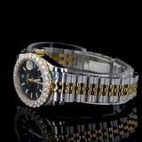 Dual Tone Classic & Elegant Style Moissanite Diamond Watch