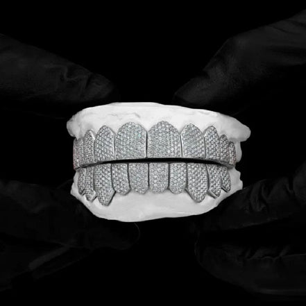 Moissanite Diamond Custom Grillz