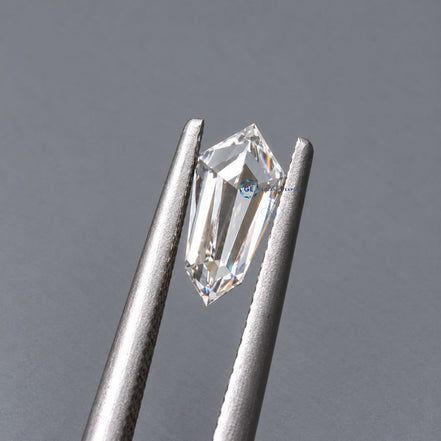 Geometric Coffin Cut Lab Diamond, Loose Fancy Shaped Diamond
