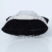 Skeleton Full White Moissanite Watch for Men's