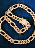 Stylish Figaro Link Moissanite Luxury Hip Hop Chain