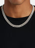 Lab Created Moissnaite Diamond Iced Out Cuban Chain