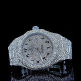 Fully Iced Out Moissanite Luxury Watch