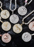 Customize Moissanite Diamond Zodiac Pendant Necklace
