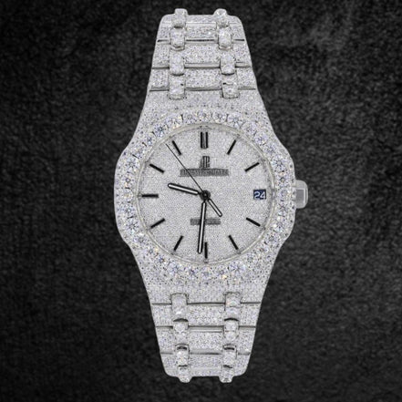 D Color Moissanite Iced Out Classic Luxury Watch For Men's