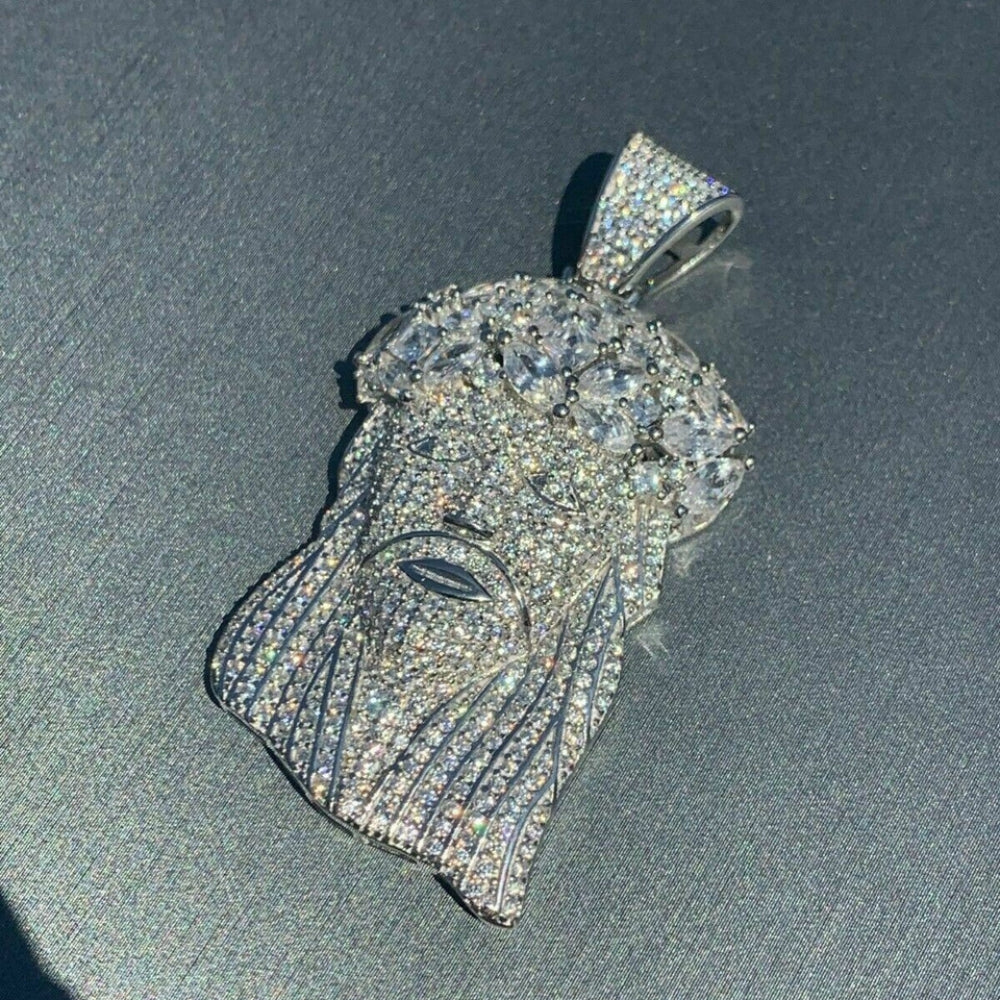 Moissanite Iced Out Jesus Hip Hop Pendant