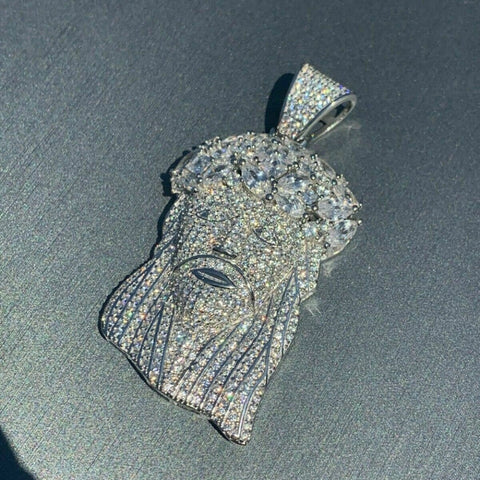 Moissanite Iced Out Jesus Hip Hop Pendant