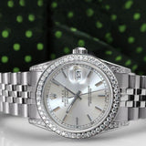 Datejust Stainless Steel Moissniate Watch