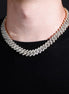 Colorless Moissanite Hip Hop Chain For Men's