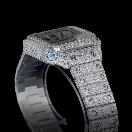 Fabulous Moissanite Diamond Iced Out Automatic Wrist Watch