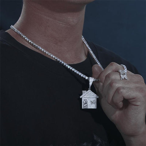 Handcrafted Moissanite Diamond Customize Pendant