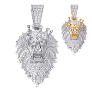 Moissanite Custom Lion Hip Hop Pendant