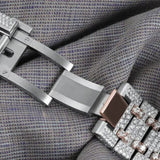 Arabic Dial Moissanite Automatic Watch For Men's
