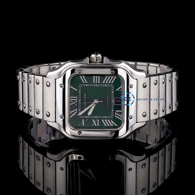 Green Dial Luxury Daily Were Watch For Men's