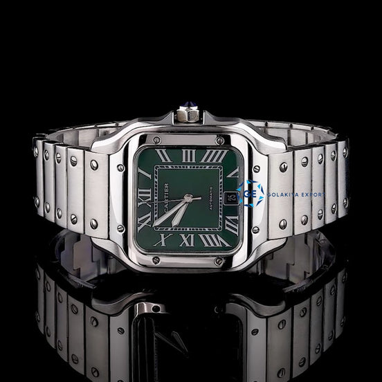 Green Dial Luxury Daily Were Watch For Men's