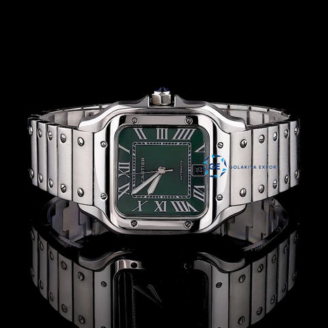 Green Dial Luxury Daily Were Watch For Men's