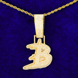 Customize Letter Hip Hop Iced Out Pendant