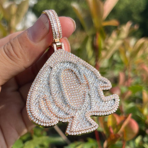 Iced Out Moissanite Diamond Hip Hop Pendant
