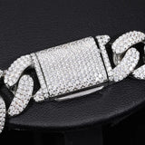 Moissanite Diamond Cuban Bracelet