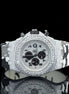 Rubber Band VVS1 Moissanite Luxury Wrist Watch