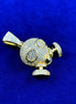 Men's Iced Out Moissanite Hip Hop Skull Gas Mask Pendant