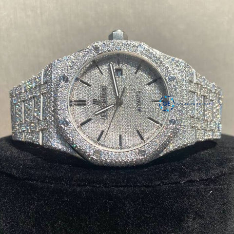 Full Iced Out Moissanite Luxury Customize Wrist Watch