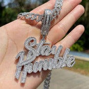 Handcrafted Moissanite Diamond Customize Pendant