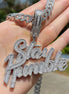 Handcrafted Moissanite Diamond Customize Pendant