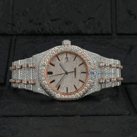 Moissanite Luxury Hip Hop Watch