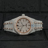 Lab Created Moissanite Luxury Hip Hop Watch