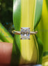 2.5CT Radiant Cut Twisted Band Anniversary Ring