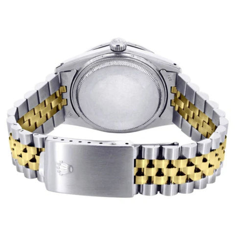 Fabulous Iced Out Moissanite Arabic Dial Automatic Wrist Watch