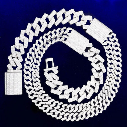 Iced Out Moissanite Diamond Customize Chain