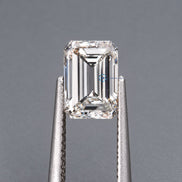 4 Carat Emerald Cut Lab Grown Diamond, Engagement Ring Making Diamond