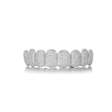 8 Tooth Handmade Moissanite Diamond Luxury Grillz