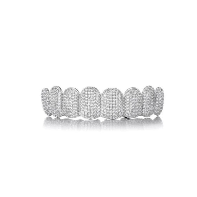 8 Tooth Handmade Moissanite Diamond Luxury Grillz