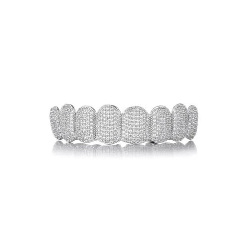 8 Tooth Handmade Moissanite Diamond Luxury Grillz