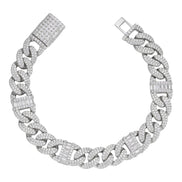 Men's Miami Link Moissanite Iced Out Luxury Men's Bracelet