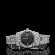 Moissanite Diamond Full Iced Out Luxury Bust Down Watch