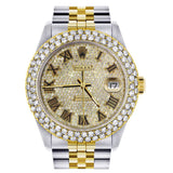 Date Just Automatic Moissnaite Classic Watch For Men's
