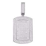 D Color Moissanite Diamond Iced Out Men's Pendant