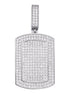 D Color Moissanite Diamond Iced Out Men's Pendant
