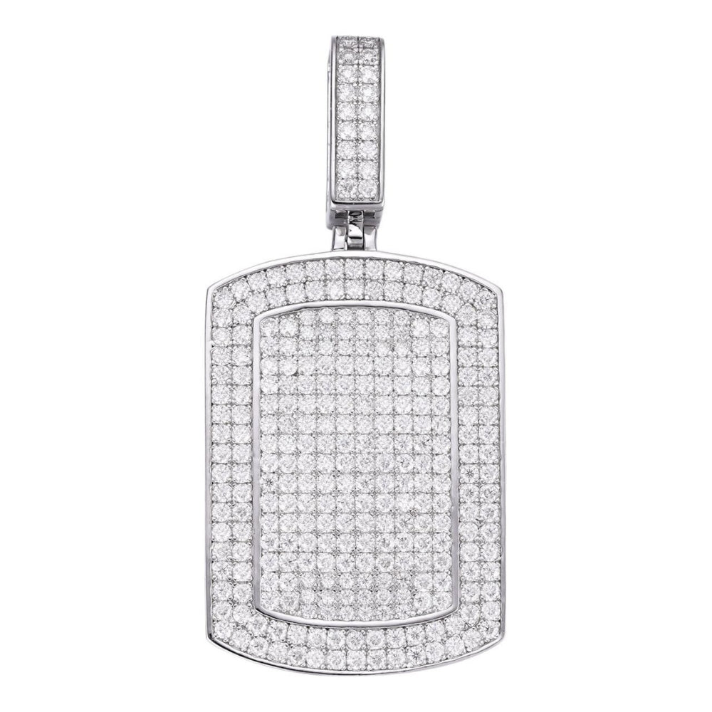 D Color Moissanite Diamond Iced Out Men's Pendant