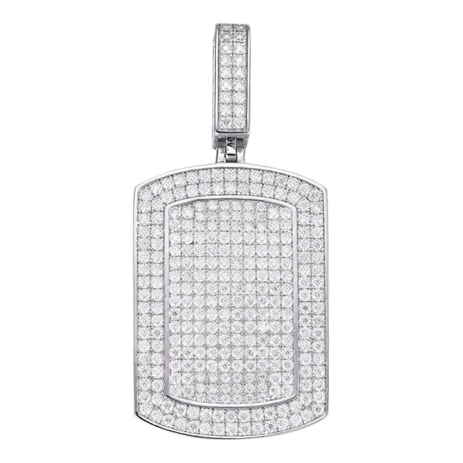 D Color Moissanite Diamond Iced Out Men's Pendant