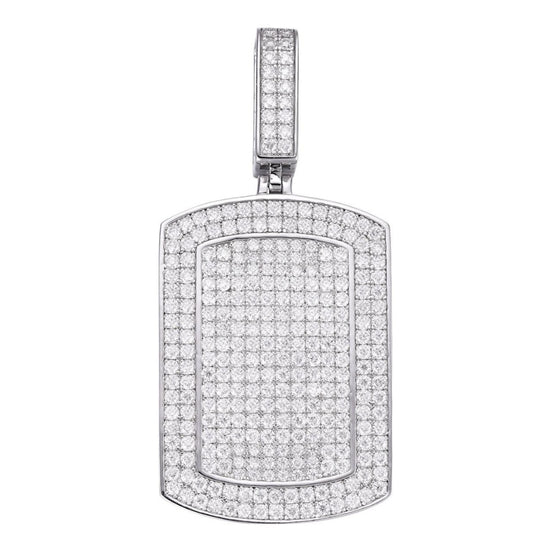 D Color Moissanite Diamond Iced Out Men's Pendant