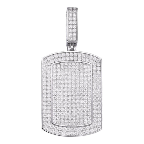 D Color Moissanite Diamond Iced Out Men's Pendant