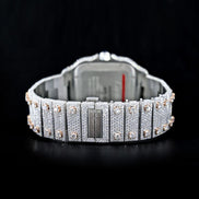 Men's Hip Hop Moissanite Diamond Watch