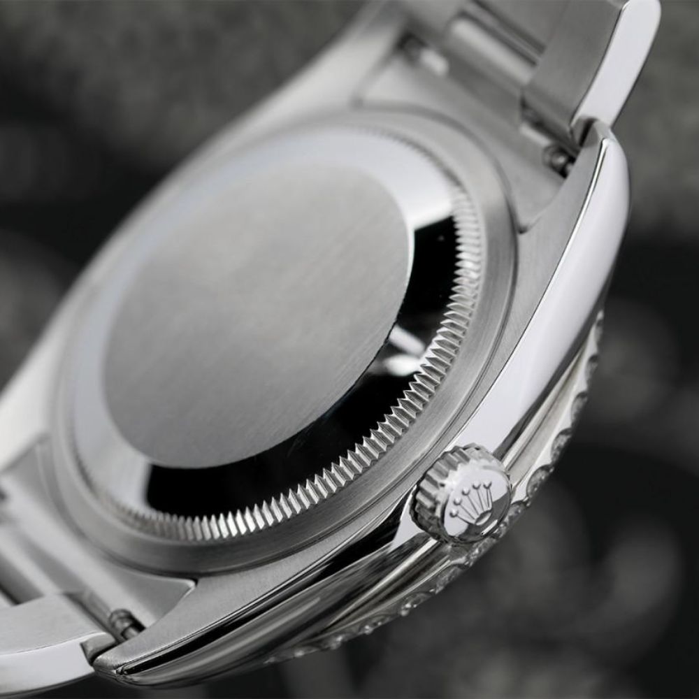 Double Row Moissanite Diamond Dial Luxury Watch