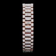 Moissanite Day Date Luxury Timepieces For Him